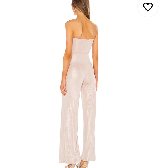 h:ours Shine Jumpsuit in Black - Picture 3 of 10